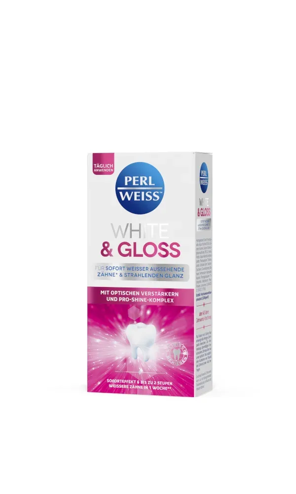 PERL WEISS WHITE & GLOSS  50 ml Zahncreme