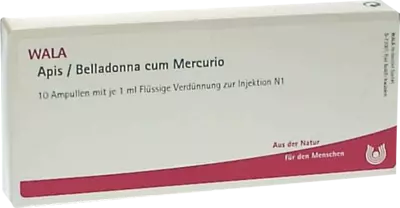 Apis/Belladonna cum Mercurio Ampullen  10X1 ml Ampullen