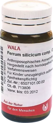 Ferrum silicium comp. 20 g Globuli
