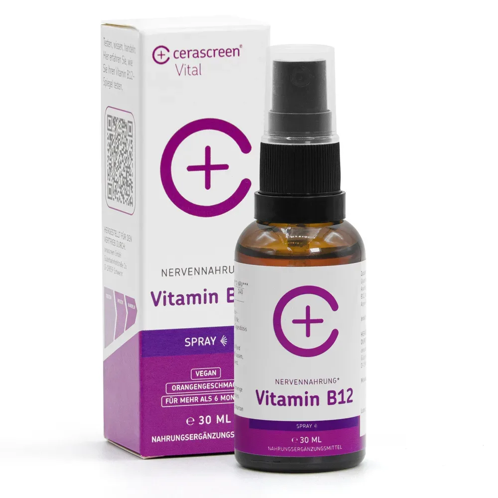 cerascreen Vitamin B12 Spray Nervennahrung 30 ml Spray