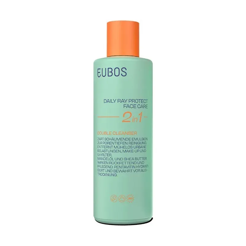 EUBOS DAILY RAY PROTECT FACE CARE 2in1 200 ml Milch