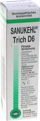 SANUKEHL Trich D 6 Tropfen 10 ml Tropfen