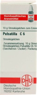 PULSATILLA C 6 Globuli 10 g Globuli
