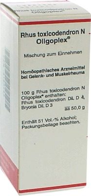 RHUS TOXICODENDRON N Oligoplex Liquidum 50 ml Liquidum
