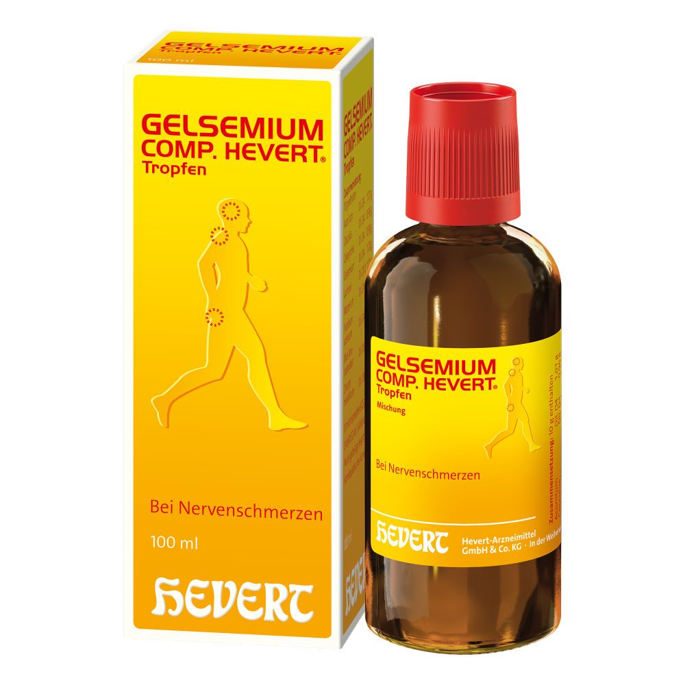 GELSEMIUM COMP. HEVERT Tropfen 100 ml Tropfen