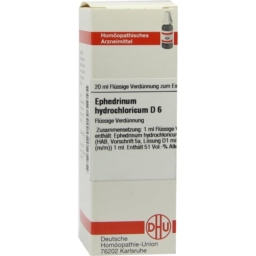 EPHEDRINUM hydrochloricum D 6 Dilution 20 ml Dilution