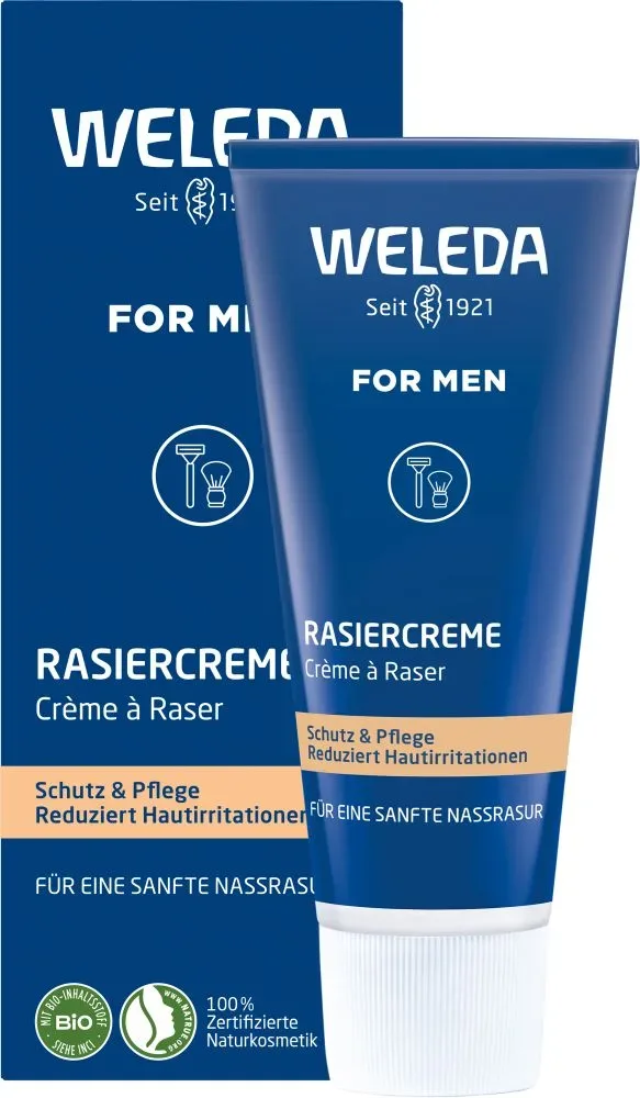 WELEDA FOR MEN Rasiercreme 75 ml Creme