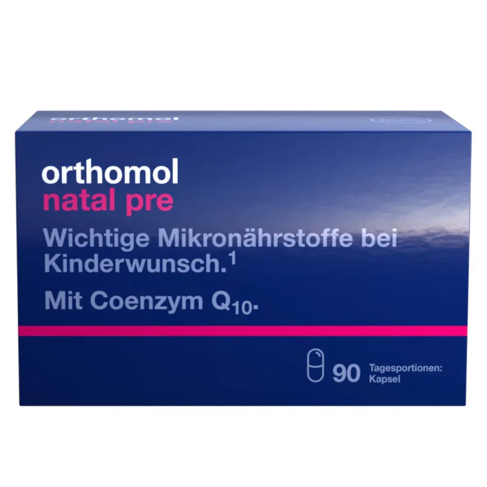 orthomol natal pre 90 Kapseln - Mikronährstoffe für die Frau
