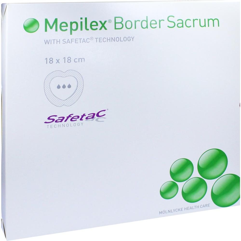 MEPILEX Border Sacrum Schaumverb.18x18 cm steril 10 St Verband