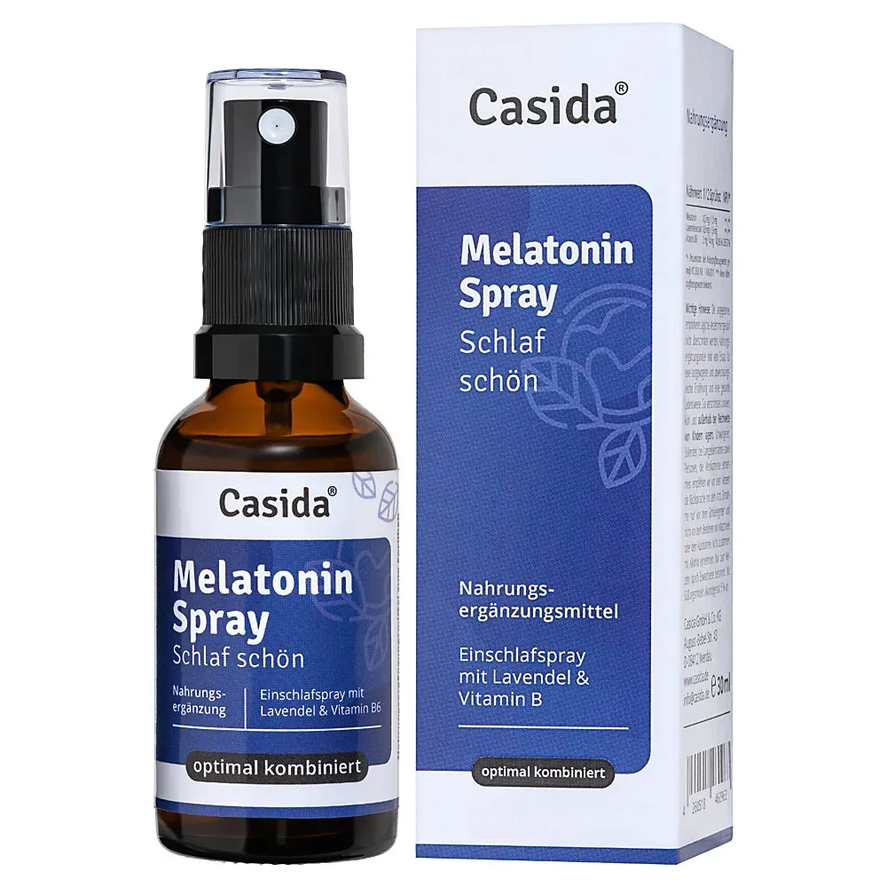 Casida Melatonin Spray Schlaf schön 30 ml Spray