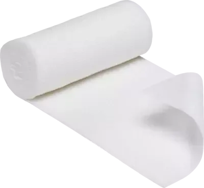 DracoSumbi Elastische Fixierbinde 10 cm x 4 m, cellophaniert weiß 1 St Binden