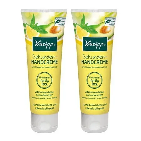 Kneipp Sekunden-HANDCREME Doppelpack 2X75 ml Creme