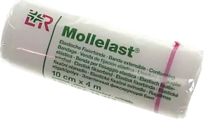 MOLLELAST Binden 10 cmx4 m weiß 1 St Binden