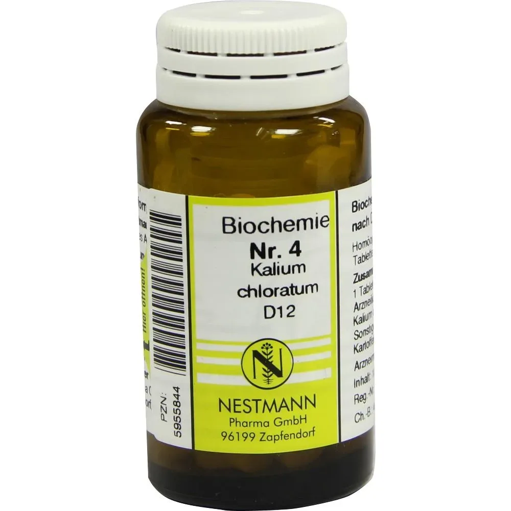BIOCHEMIE 4 Kalium chloratum D 12 100 St Tabletten