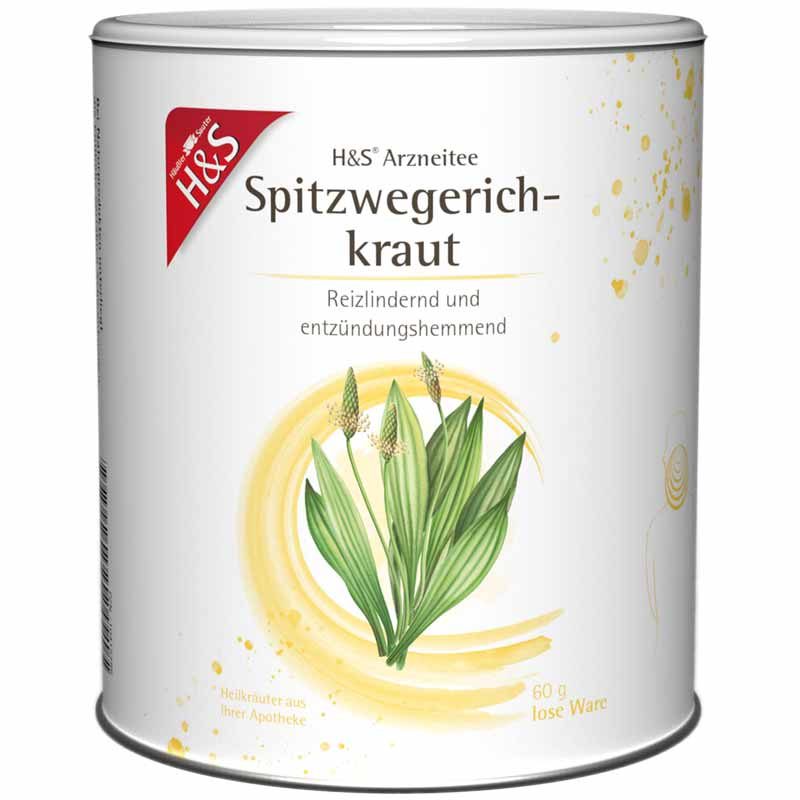 H&S Arzneitee Spitzwegerichkraut 60 g Tee