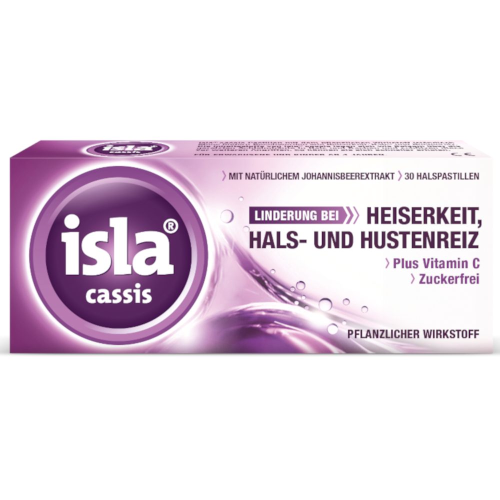 isla cassis Halspastillen 30 St Pastillen