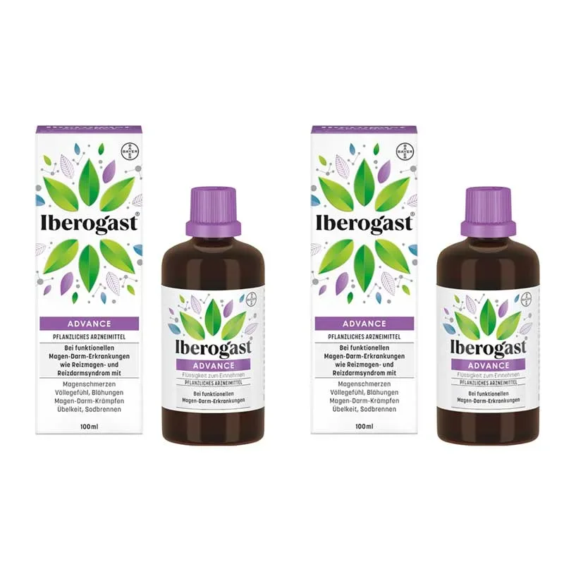 Iberogast Advance Doppelpackung 2X100 ml Flüssigkeit zum Einnehmen