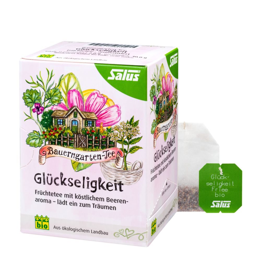 Salus Bauerngarten-Tee Glückseligkeit Früchtetee  15 St Filterbeutel
