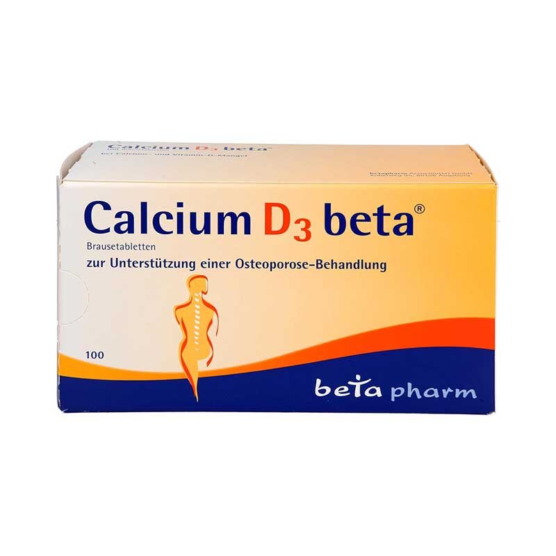 Calcium D3 beta 100 St Brausetabletten