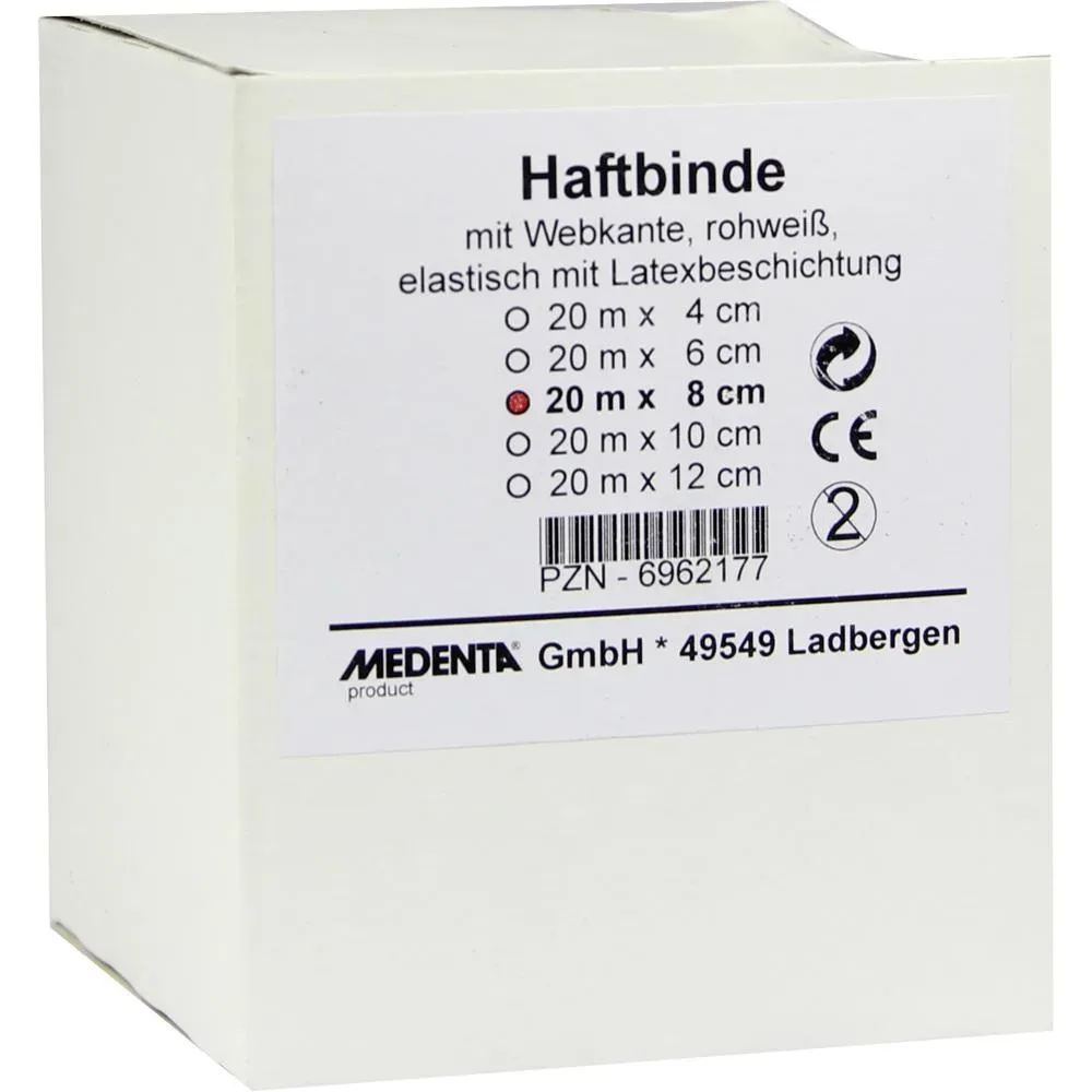 HAFTBINDE elastisch 8 cmx20 m 1 St Binden