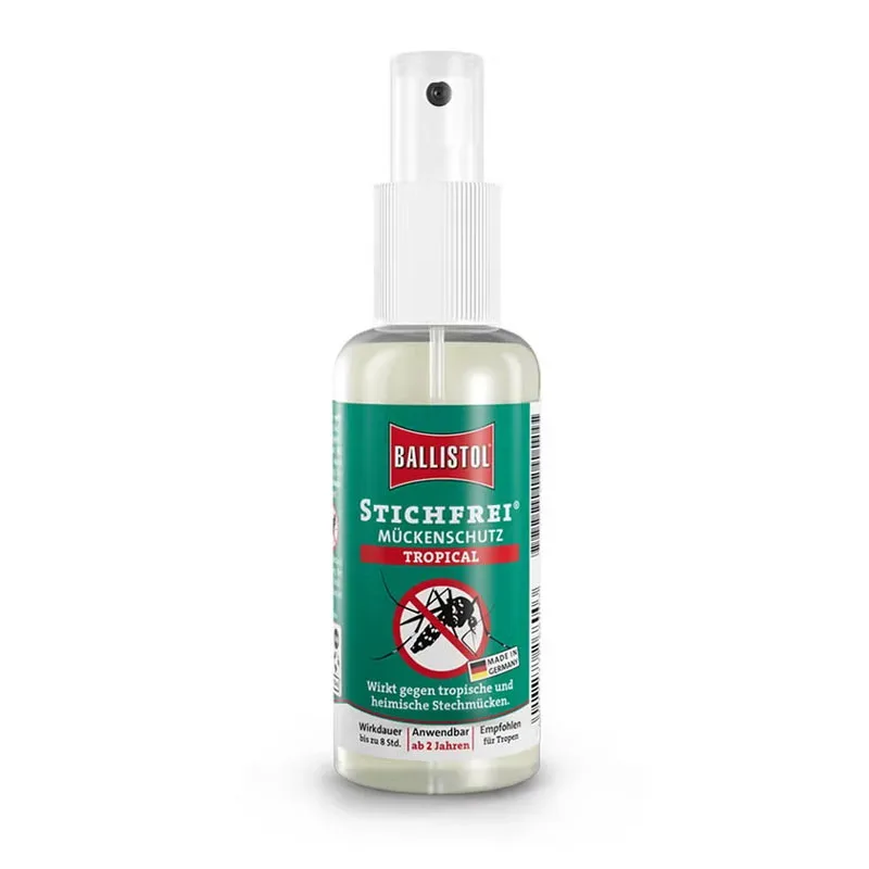 BALLISTOL STICHFREI MÜCKENSCHUTZ TROPICAL 100 ml Spray