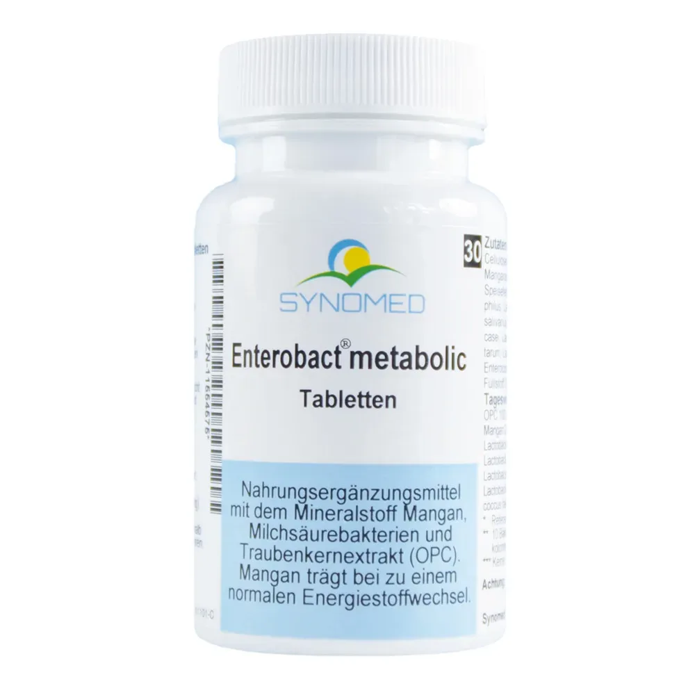 ENTEROBACT metabolic Tabletten 30 St Tabletten