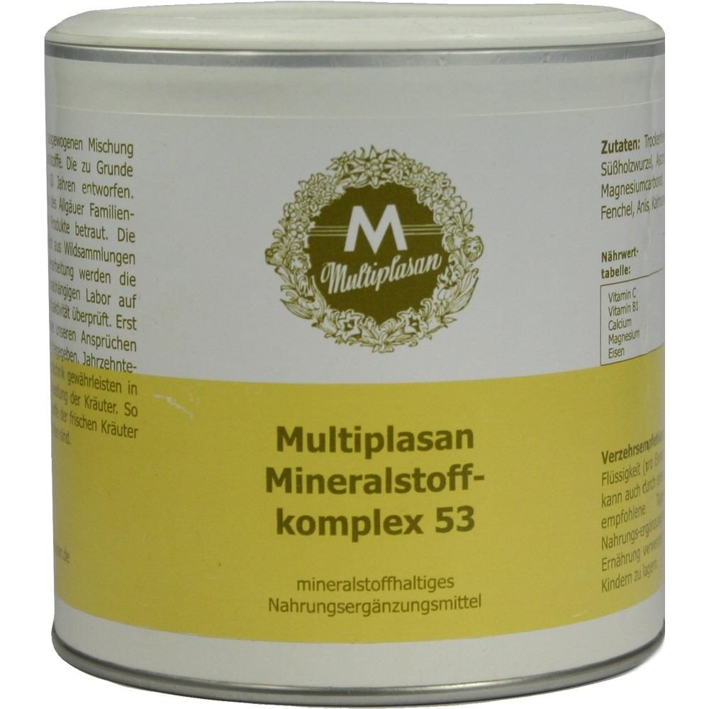 MULTIPLASAN Mineralstofflkomplex 53 Pulver 300 g Pulver