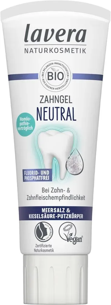 lavera ZAHNGEL NEUTRAL 75 ml Zahncreme