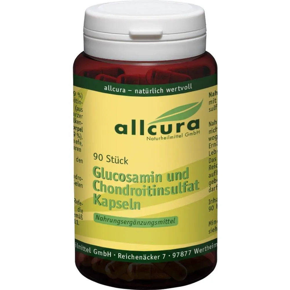 Glucosamin und Chondroitinsulfat Kapseln 90 St Kapseln