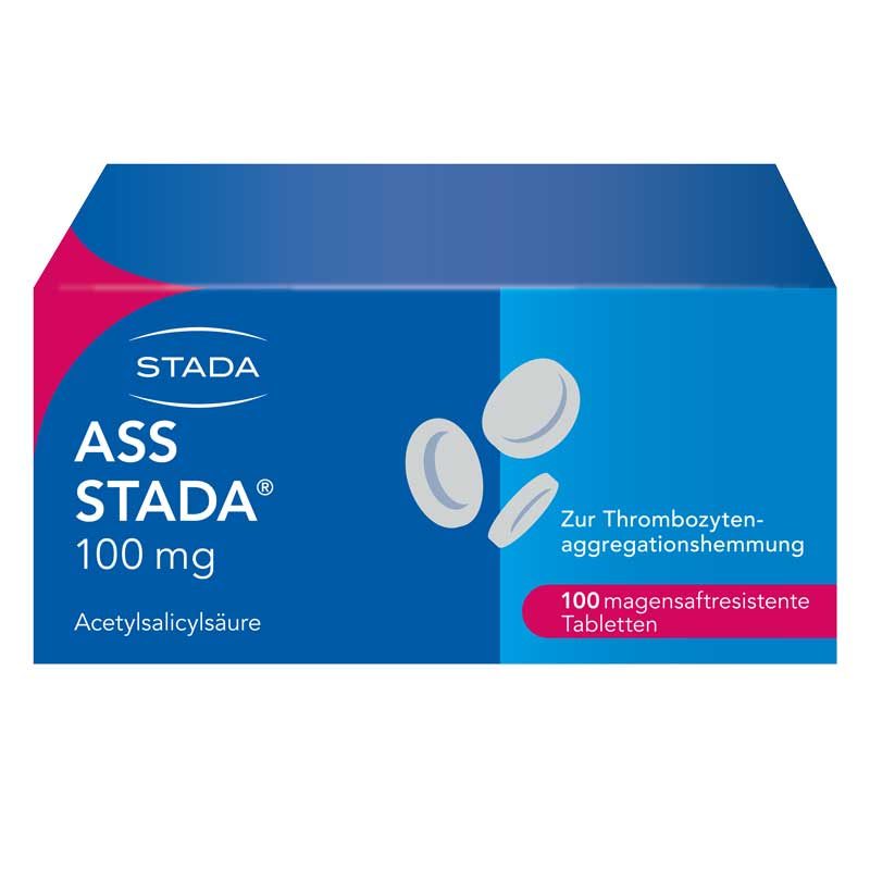 ASS STADA 100 mg  100 St Tabletten magensaftresistent