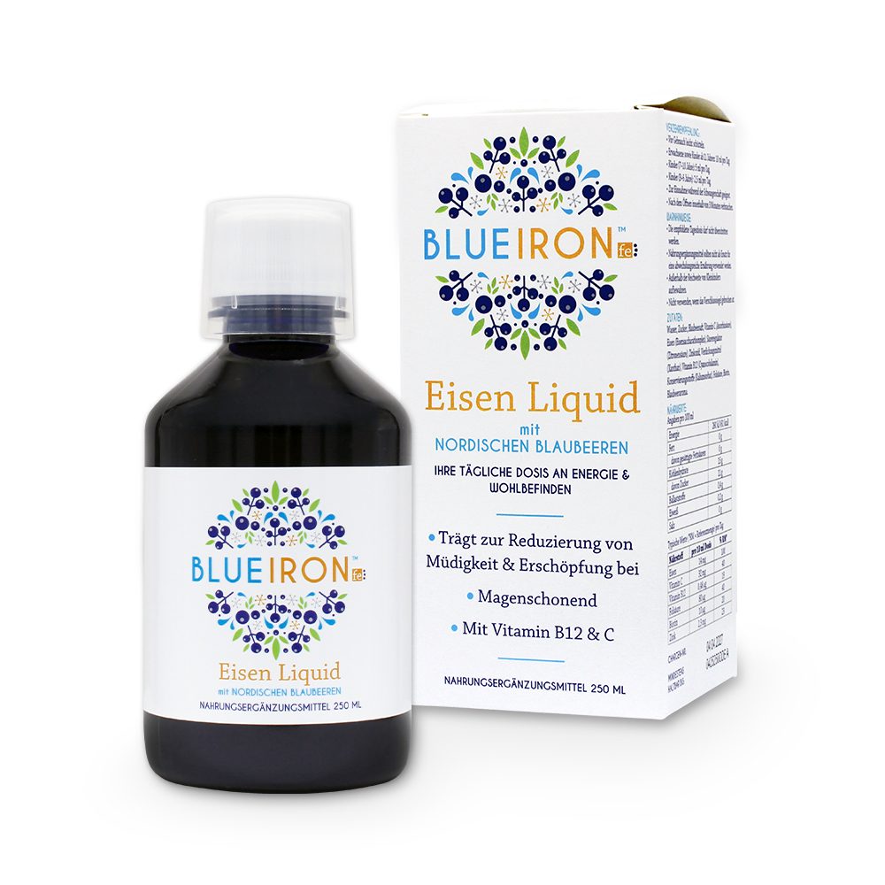 BLUE IRON Eisen Liquid 250 ml Flüssigkeit zum Einnehmen