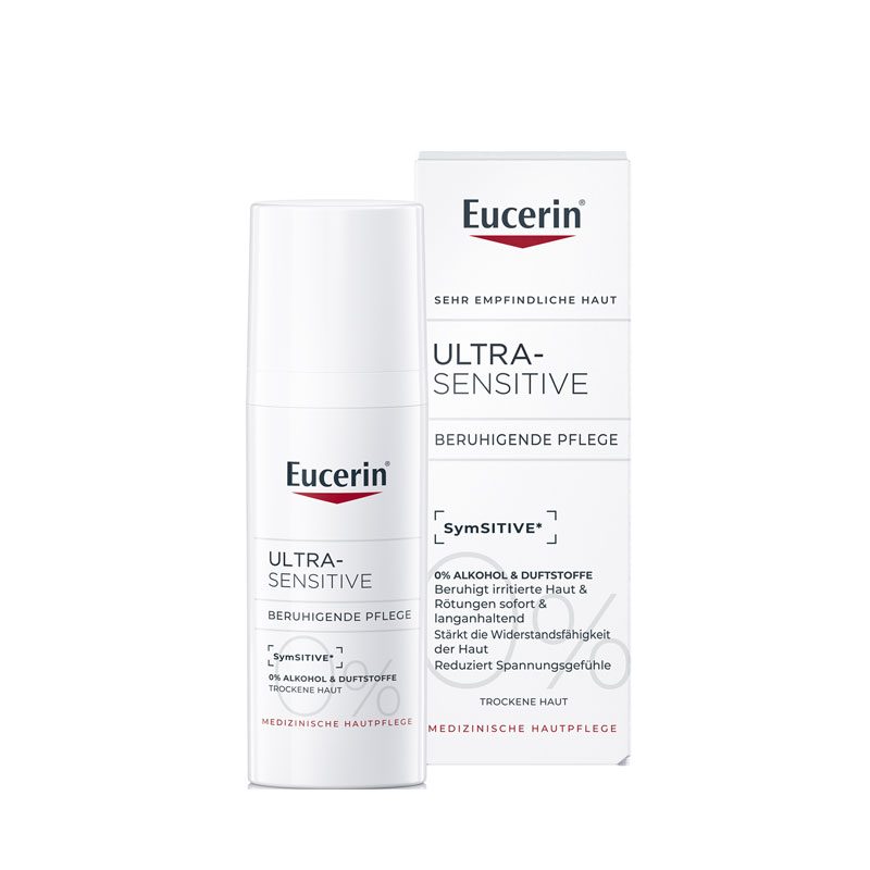 Eucerin Ultra SENSITIVE BERUHIGENDE PFLEGE +20% sparen* 50 ml Creme