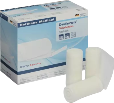 DEDERON Fixierbinden 8 cmx4 m 20 St Binden
