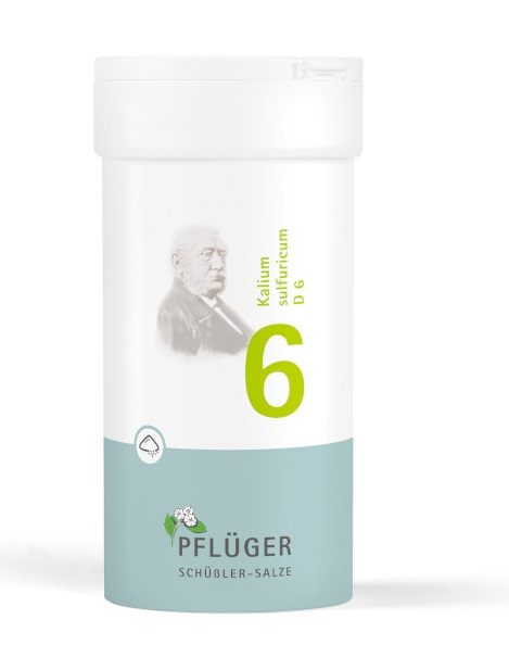 Schüßler-Salz Nr. 6 Kalium sulfuricum D6 100 g Pulver