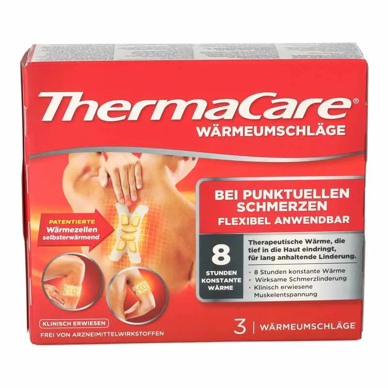 ThermaCare WÄRMEUMSCHLÄGE FLEXIBEL 3 St