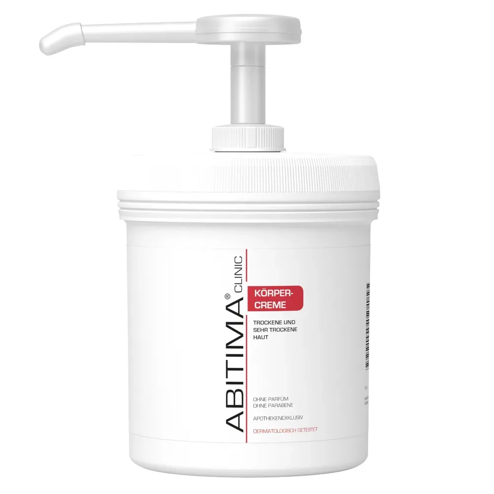 ABITIMA Clinic Körpercreme mit Dosierspender 1000 ml Creme