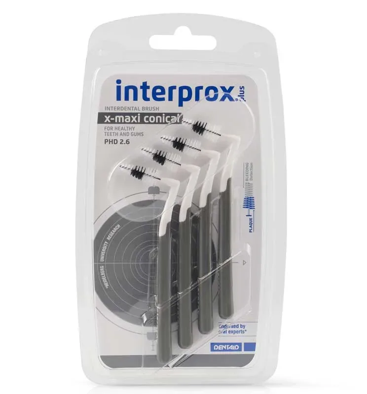 interprox plus INTERDENTAL BRUSH x-maxi conical 4 St