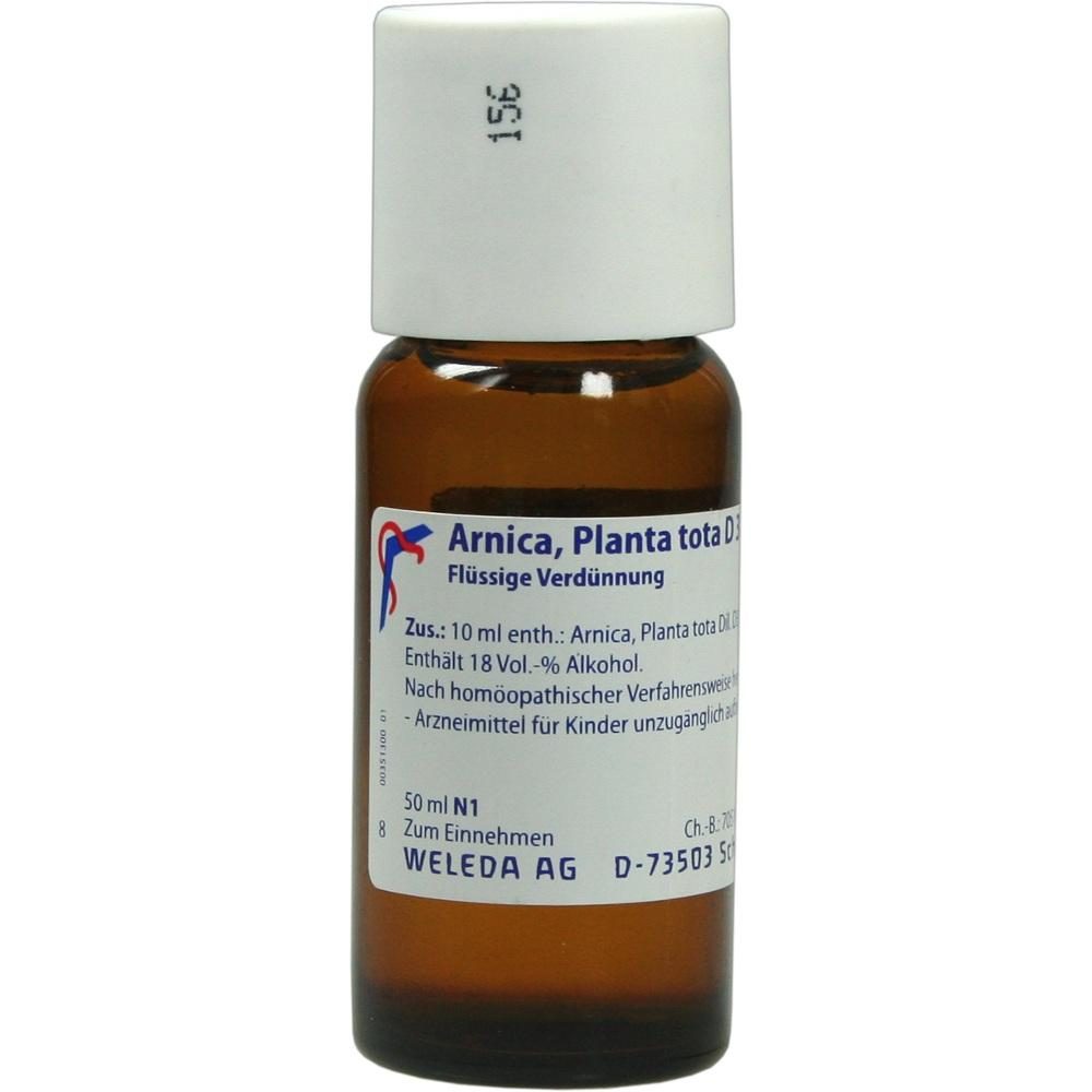 WELEDA ARNICA PLANTA tota D 3 Dilution 50 ml Dilution
