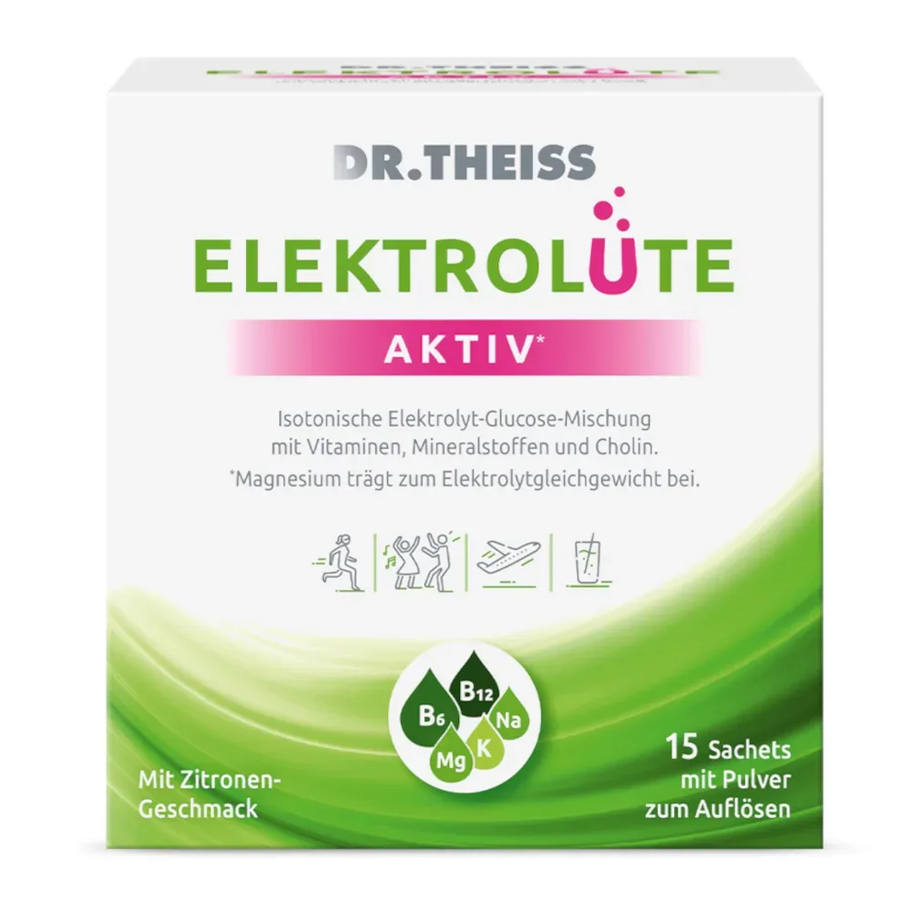 DR. THEISS ELEKTROLÜTE AKTIV 15 St Pulver