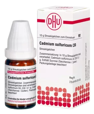 CADMIUM SULFURICUM C 30 Globuli 10 g Globuli