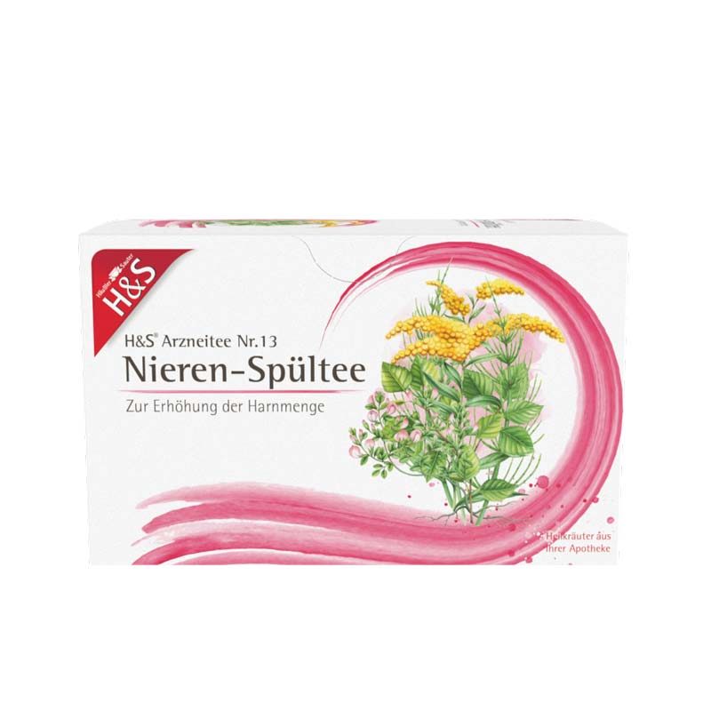 H&S Arzneitee Nieren-Spültee 20X2.0 g Filterbeutel