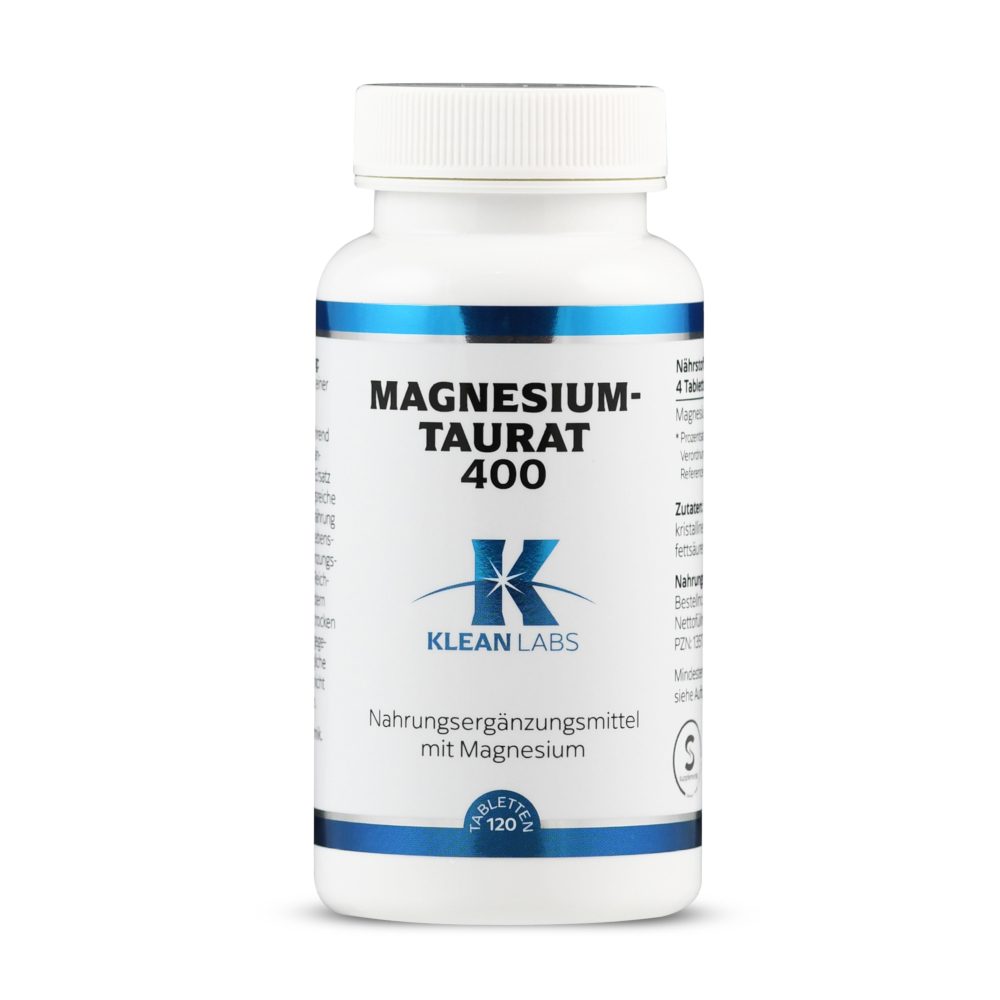 KLEAN LABS MAGNESIUM TAURAT 400 120 St Tabletten