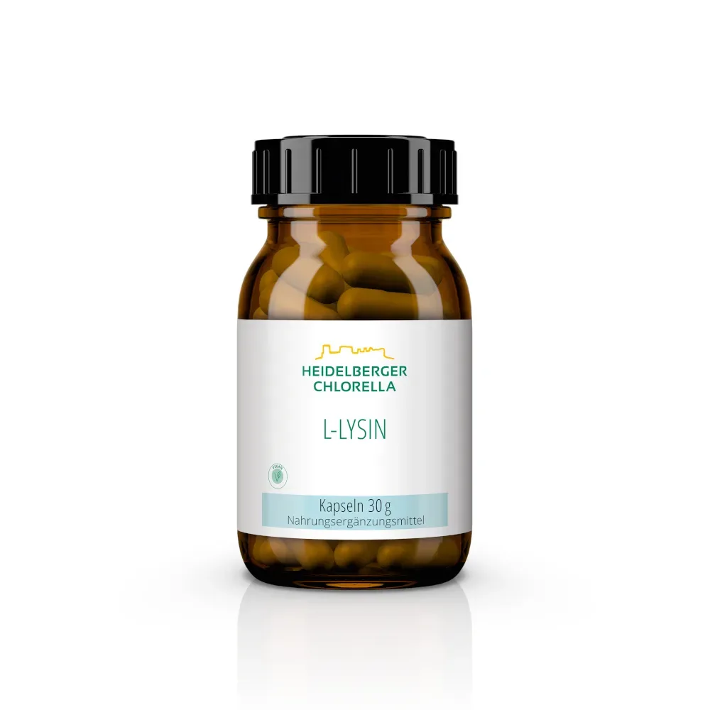 HEIDELBERGER CHLORELLA L-LYSIN 30 g Kapseln