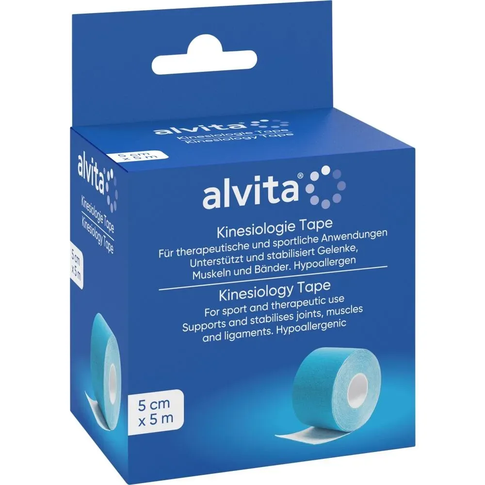 ALVITA KINESIO TAPE 5X5 BL