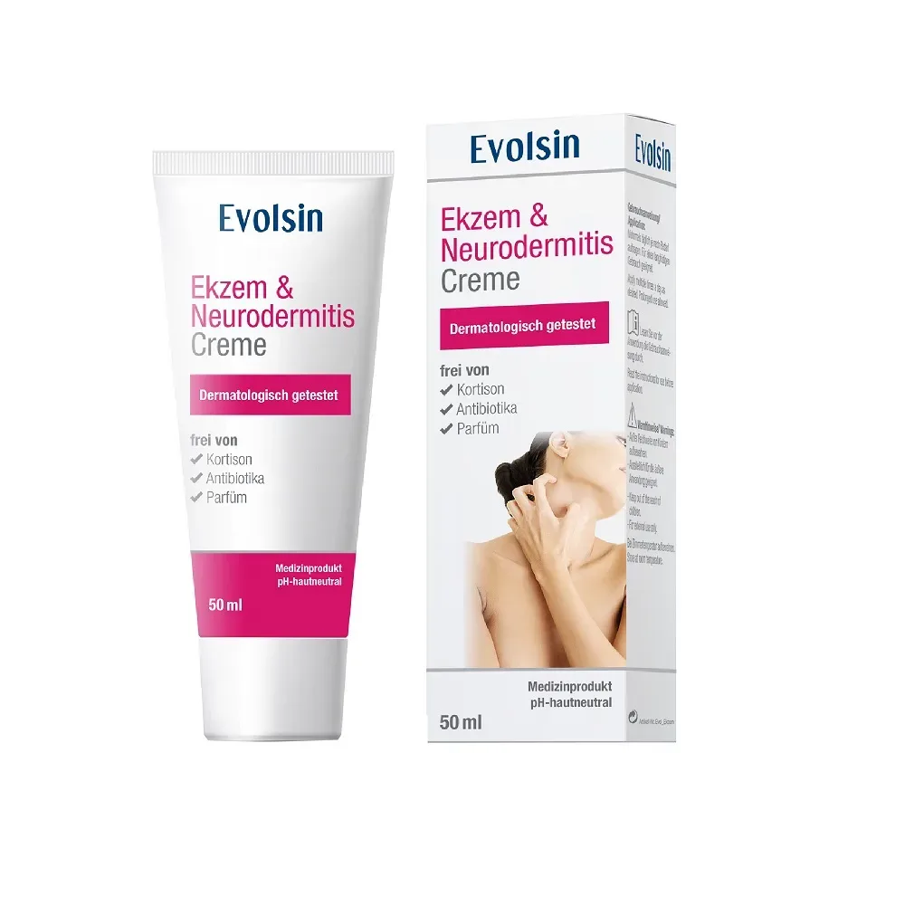 Evolsin Ekzem & Neurodermitis Creme 50 ml Creme
