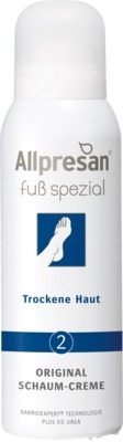 Allpresan Fuß spezial Nummer 2 ORIGINAL SCHAUM-CREME Trockene Haut 125 ml Schaum