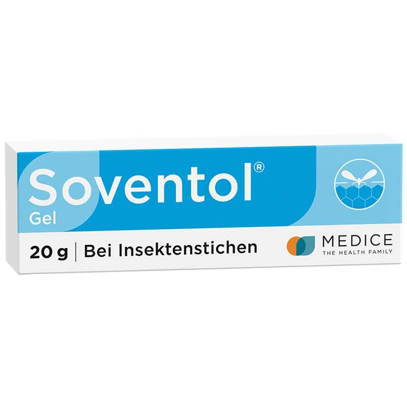 Soventol Gel bei Insektenstichen & Juckreiz auf der Haut 20 g Gel
