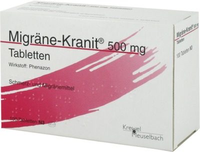 Migräne-Kranit 500mg 100 St Tabletten