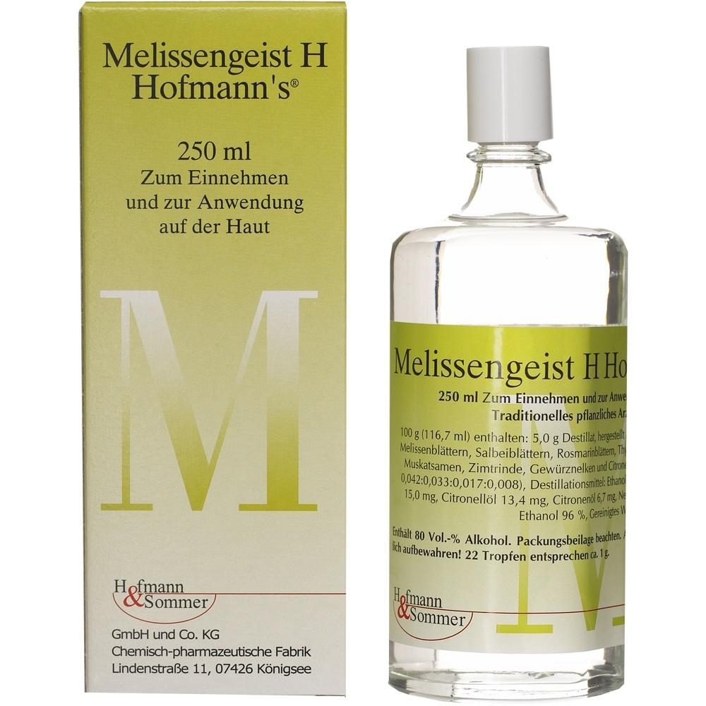 MELISSENGEIST H Hofmann's Tropfen 250 ml Tropfen