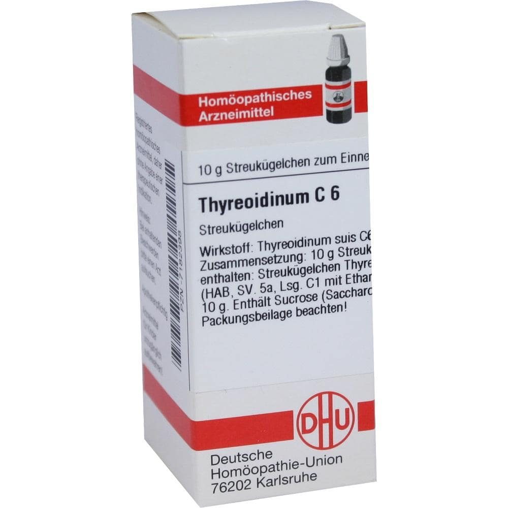 THYREOIDINUM C 6 Globuli 10 g Globuli